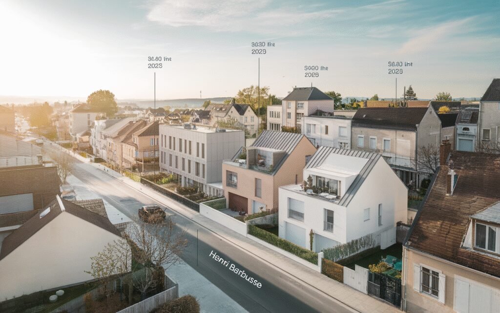 Évolution du prix au mètre carré rue Henri Barbusse à Nanterre en 2025