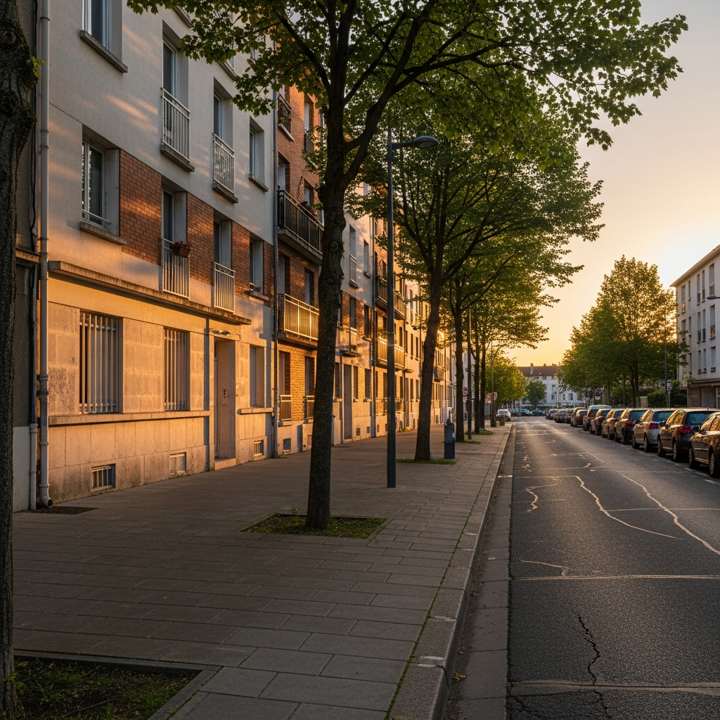 Vue d’un appartement à estimer dans le quartier Chemin-de-l’Île à Nanterre