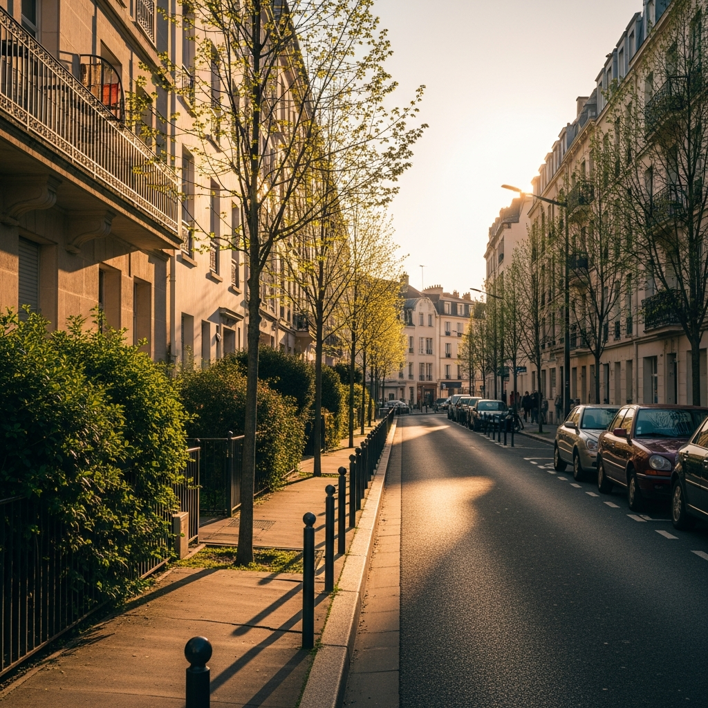 Façade d'une maison située sur l'Avenue Lénine à Champs-Pierreux, Nanterre, dans le cadre d'une estimation immobilière