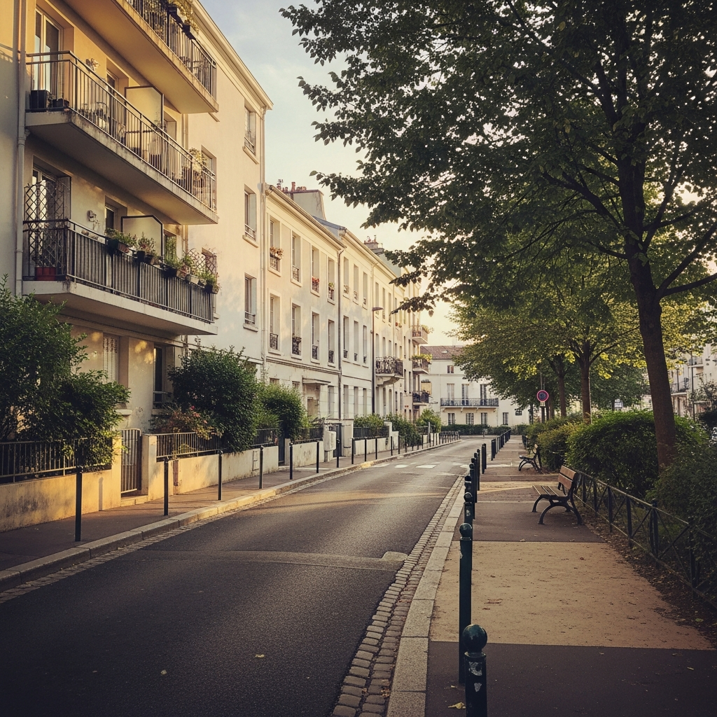 Vue d’un appartement à estimer dans le quartier Les Groues à Nanterre