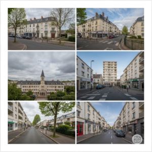 Vue d'un appartement dans le quartier Plateau Mont-Valérien à Nanterre
