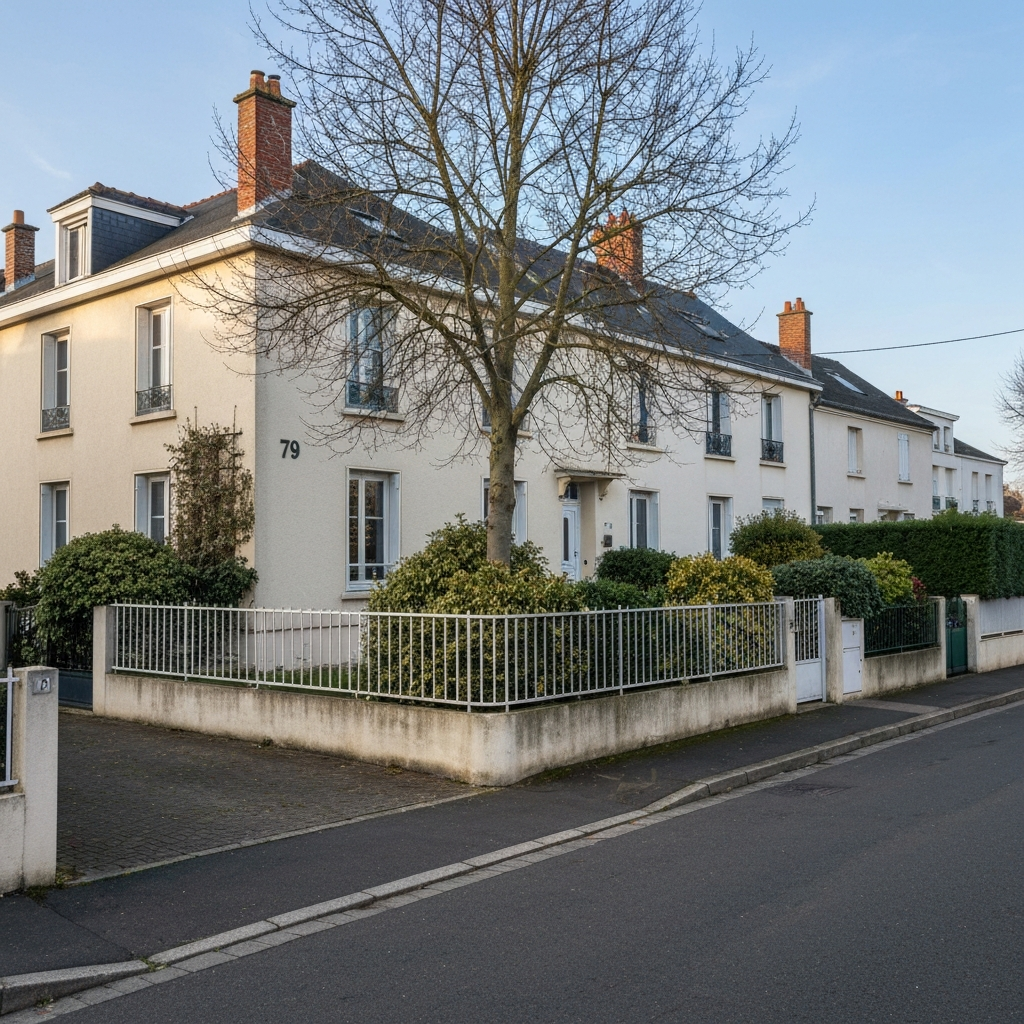 Vue d'un appartement dans le quartier Plateau – Mont-Valérien à Nanterre