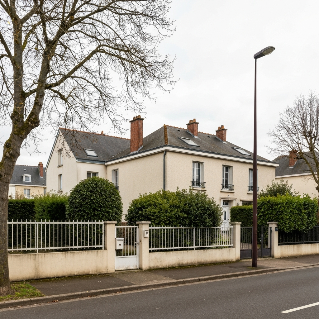Graphique des loyers moyens à Nanterre