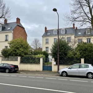 Vue d'une maison pour estimation sur le Boulevard des Provinces-Françaises à Nanterre