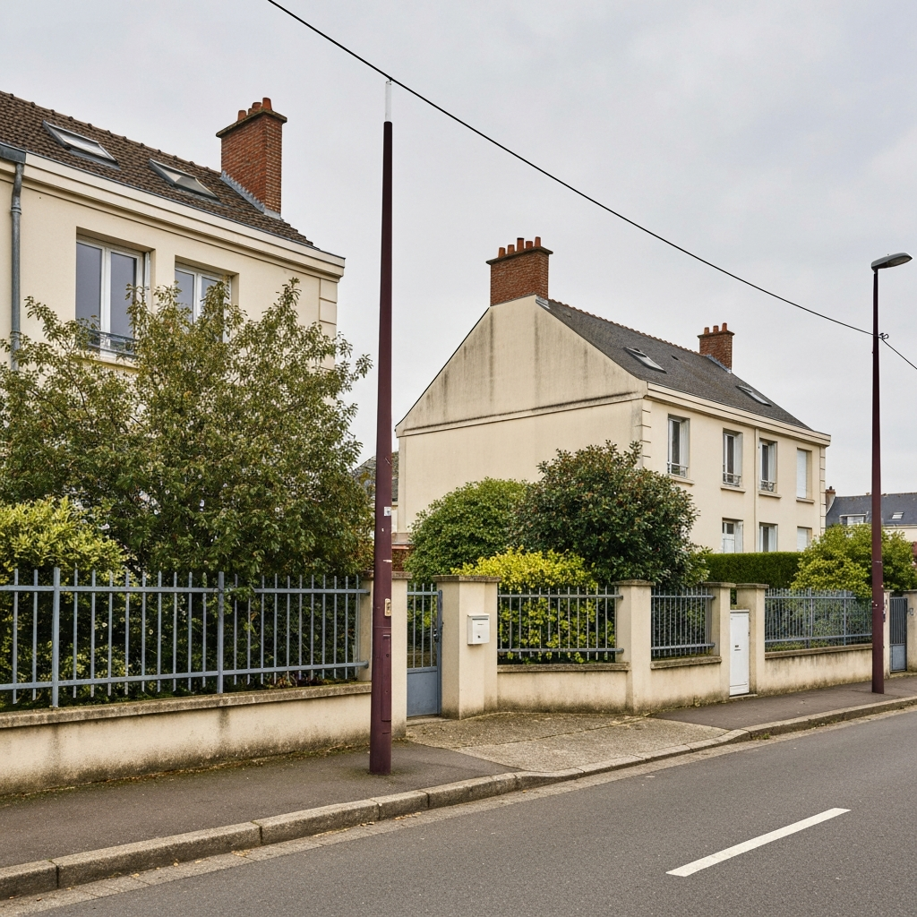 Vue sur des immeubles résidentiels à Nanterre, symbole de l'investissement locatif