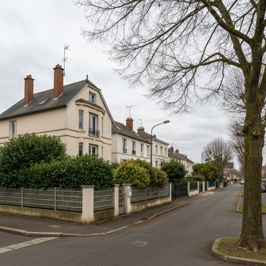 Vue d'un appartement de trois pièces à Nanterre