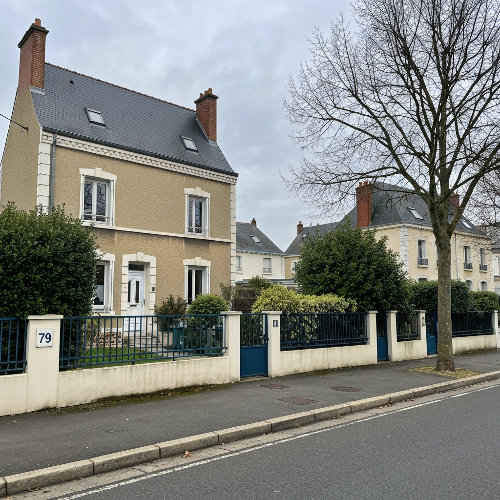 Vue du quartier Mont-Valérien avec des immeubles résidentiels