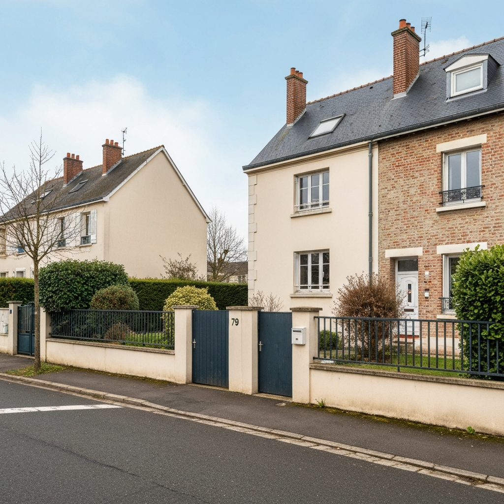 Vue d'un appartement dans le quartier Vieux-Pont à Nanterre