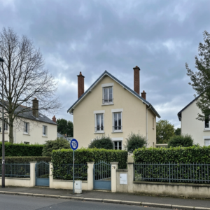 Vue du Square Henri de Saint-Simon à Vieux-Pont, Nanterre